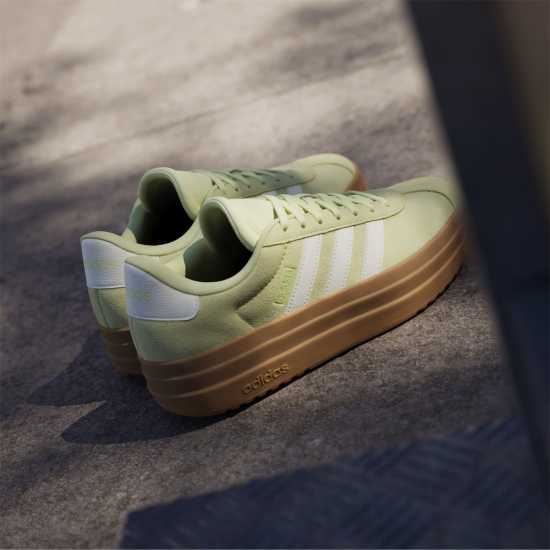 adidas VL Court Bold Women's Trainers adidas VL Court Bold Women's Trainers Жълто/Бяло/Гума