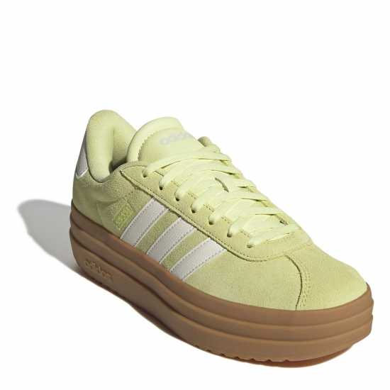 adidas VL Court Bold Women's Trainers adidas VL Court Bold Women's Trainers Жълто/Бяло/Гума