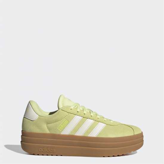 adidas VL Court Bold Women's Trainers adidas VL Court Bold Women's Trainers Жълто/Бяло/Гума