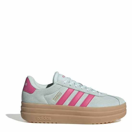 Дамски маратонки adidas VL Court Bold Women's Trainers Мента/Розово/Гума adidas VL Court Bold Women's Trainers Мента/Розово/Гума Дамски маратонки