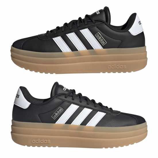 Adidas Vl Court Bold Women's Trainers Blk/Wht/Gum 