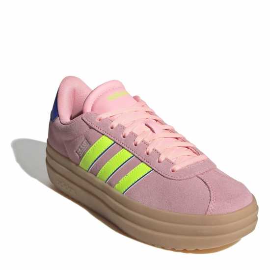Adidas Vl Court Bold Women's Trainers Pink/Green 