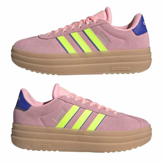Adidas Vl Court Bold Women's Trainers Pink/Green 