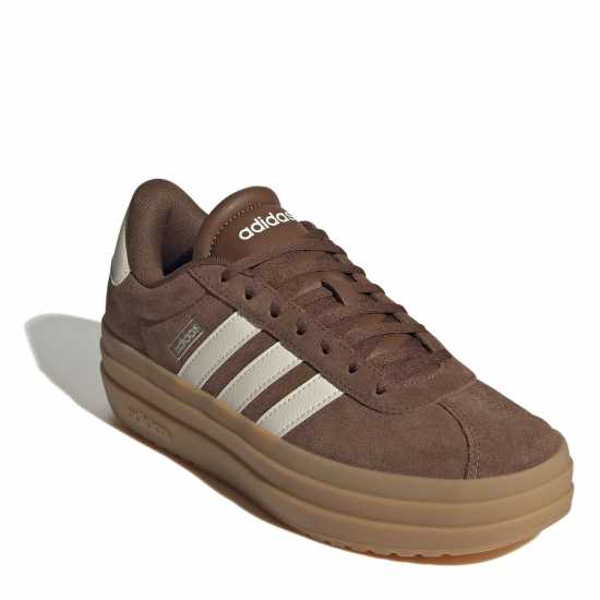 adidas VL Court Bold Women's Trainers Кафяво/Бяло/Гума adidas VL Court Bold Women's Trainers Кафяво/Бяло/Гума