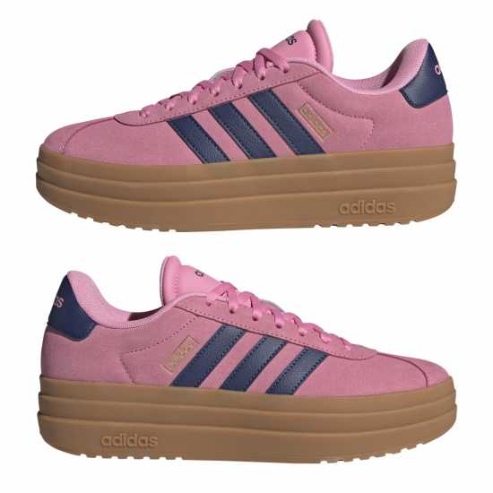 Adidas Vl Court Bold Women's Trainers Pink/Navy 
