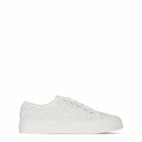 Wide Fit Canvas Chunky Sole Trainers