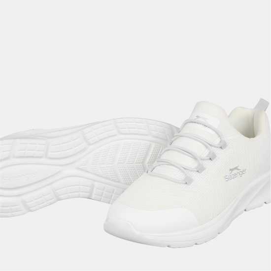 Slazenger Rotate Womens White/Silver Slazenger Rotate Womens White/Silver