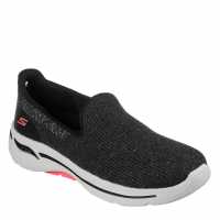 Skechers Go Walk Arch Fit - Our Earth Black/Hot Pink Дамски маратонки