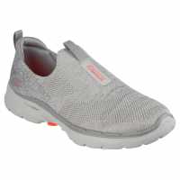 Skechers Go Wlk 6 Ld99 Grey/Coral Дамски маратонки