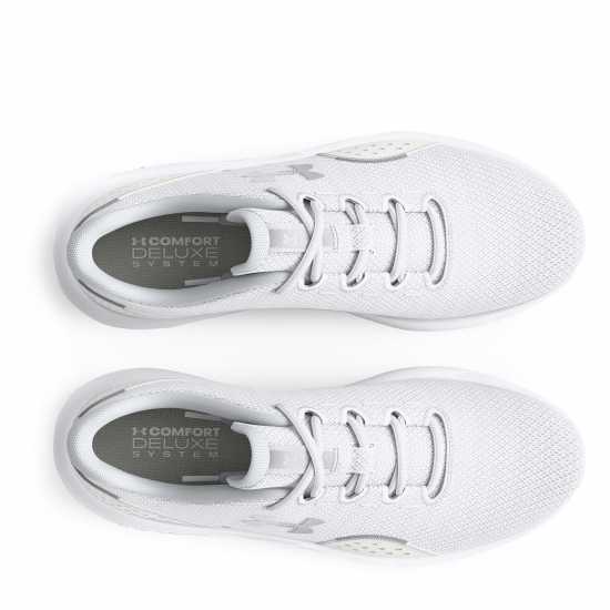 Under Armour Surge 4 Running Shoes Womens White/Grey 