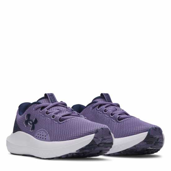Under Armour Surge 4 Running Shoes Womens Purple/White Under Armour Surge 4 Running Shoes Womens Purple/White