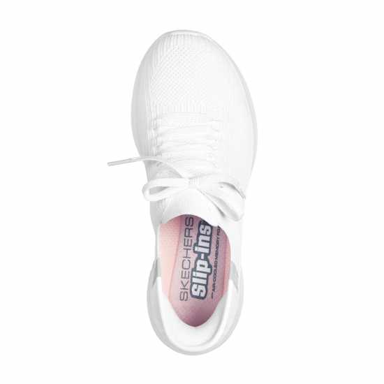 Skechers Slip-Ins Ultra Flex 3.0 - Brilliant Три бяло Дамски маратонки