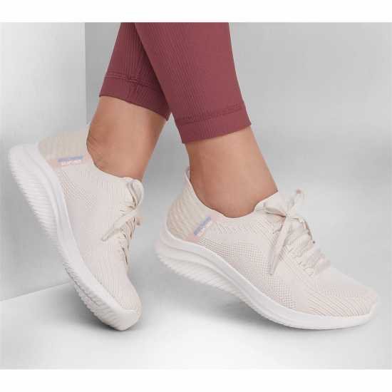 Дамски маратонки Skechers Slip-Ins Ultra Flex 3.0 - Brilliant Естествено Skechers Slip-Ins Ultra Flex 3.0 - Brilliant Естествено Дамски маратонки