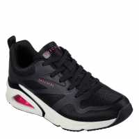 Skechers Tres-Air Uno - Revolution-Airy Черно/Розово Дамски маратонки