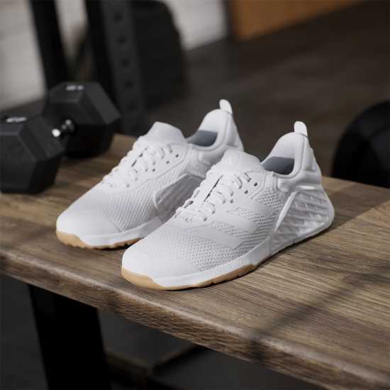 Adidas Dropset 3 Trainer W Training Shoes Womens Crystal White Дамски маратонки