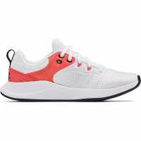 Sale Under Armour Armour Charged Breath Training Shoes Womens White Дамски маратонки