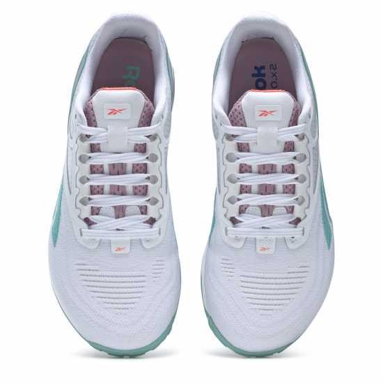 Reebok Nano X2 Training Shoes Ladies White/Teal Дамски маратонки
