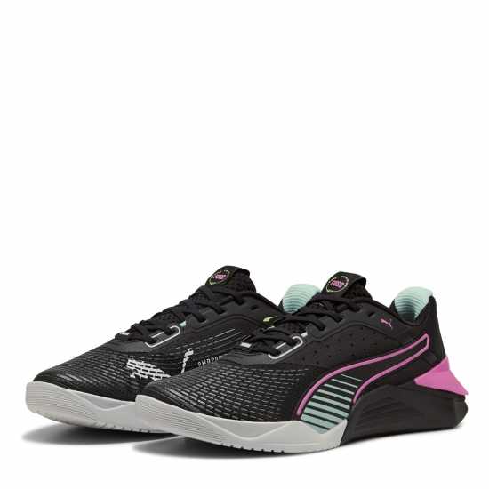 Puma Women's Hybrid Training Shoes Black-Pinkpi 