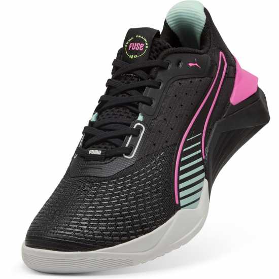 Puma Women's Hybrid Training Shoes Black-Pinkpi 