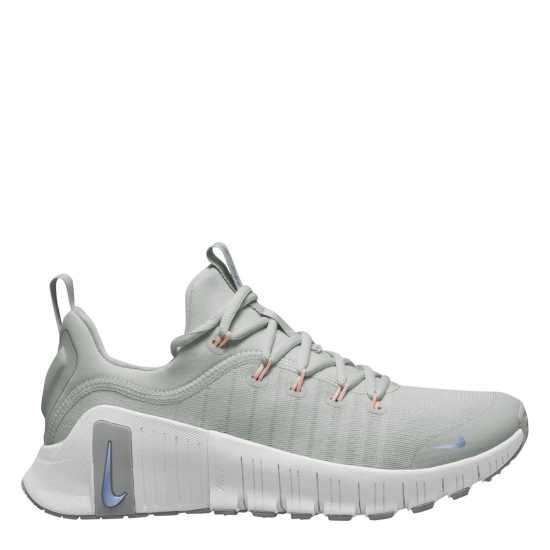 Nike Free Metcon 6 Womens Workout Shoes Сиво/Бяло/Сребърно 