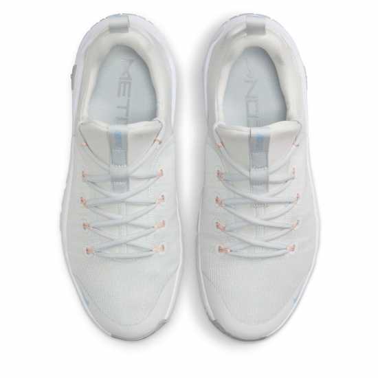 Nike Free Metcon 6 Womens Workout Shoes Сиво/Бяло/Сребърно 