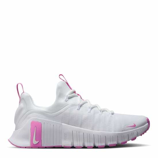 Nike Free Metcon 6 Womens Workout Shoes Бяло/Плиснато розово Nike Free Metcon 6 Womens Workout Shoes Бяло/Плиснато розово
