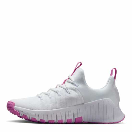 Nike Free Metcon 6 Womens Workout Shoes Бяло/Плиснато розово Nike Free Metcon 6 Womens Workout Shoes Бяло/Плиснато розово