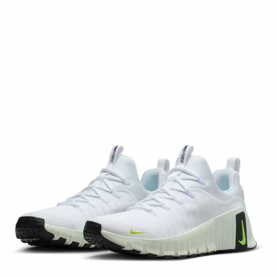 Nike Free Metcon 6 Womens Workout Shoes Бяло/Кибер 
