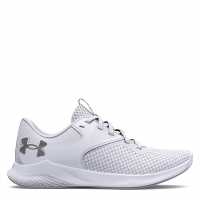 Under Armour Amour Charged Aurora 2 Trainers Ladies White/Silver Дамски маратонки