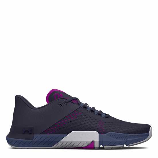Under Armour Мъжки Маратонки Armour Tribase Reign 4 Womens Trainers Gray/Violet Дамски маратонки