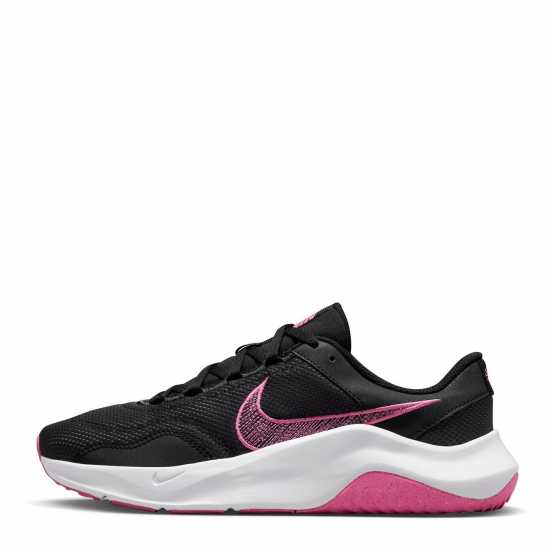 Nike Legend Essential 3 Women's Training Shoes Black/Pink/Grey - Дамски маратонки