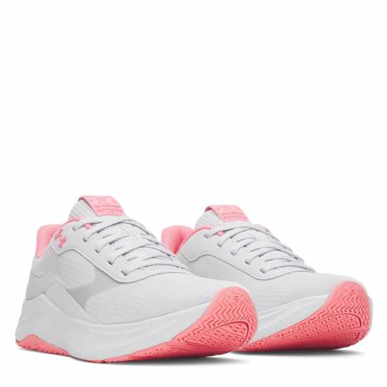 Дамски маратонки за фитнес Under Armour Women's Aurora Training Shoes Grey/Pink Under Armour Women's Aurora Training Shoes Grey/Pink Дамски маратонки за фитнес