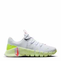 Nike Free Metcon 5 Training Shoes White/Volt Дамски маратонки