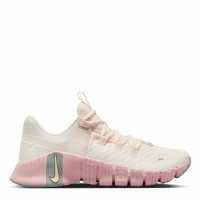 Nike Free Metcon 5 Training Shoes White/Pink Дамски маратонки