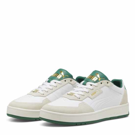 Puma Court Class Lux Ld43 White/Green Дамски маратонки