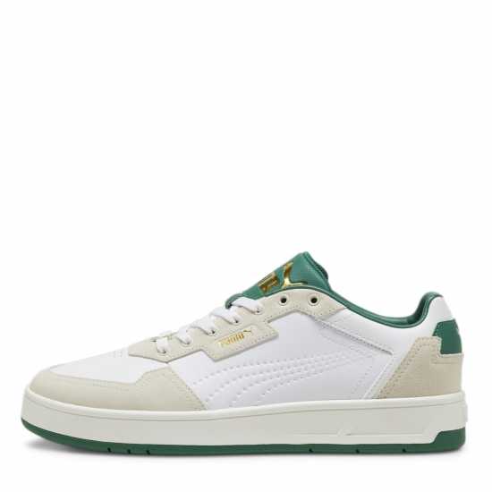 Puma Court Class Lux Ld43 White/Green Дамски маратонки