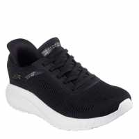 Skechers Slip-Ins: Bobs Sport Squad Chaos Blk Textile 