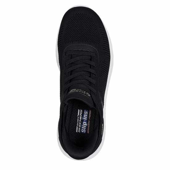 Skechers Slip-Ins: Bobs Sport Squad Chaos Blk Textile 