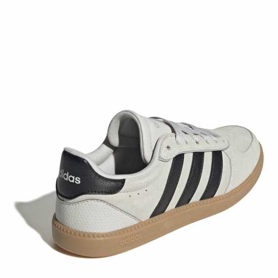 Adidas Мъжки Обувки Breaknet Sleek Suede Womens Shoes Бежово/Черно/Гума 