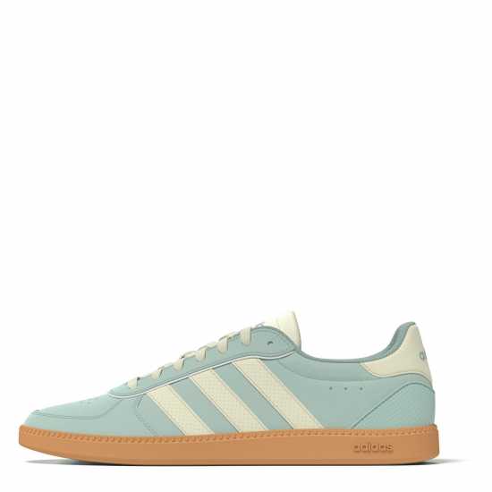 Adidas Мъжки Обувки Breaknet Sleek Suede Womens Shoes Аква / Бяло / Гума Adidas Мъжки Обувки Breaknet Sleek Suede Womens Shoes Аква / Бяло / Гума