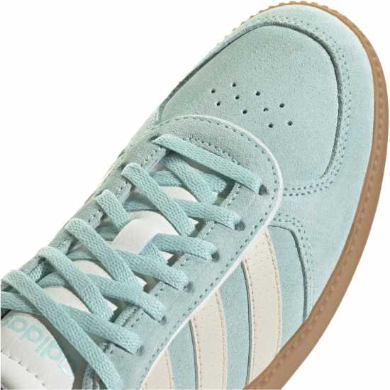 Adidas Мъжки Обувки Breaknet Sleek Suede Womens Shoes Аква / Бяло / Гума Adidas Мъжки Обувки Breaknet Sleek Suede Womens Shoes Аква / Бяло / Гума
