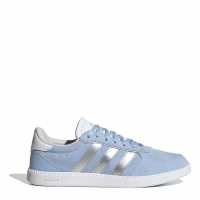 Adidas Breaknet Sleek Suede Trainers Womens Свети синьо Дамски маратонки