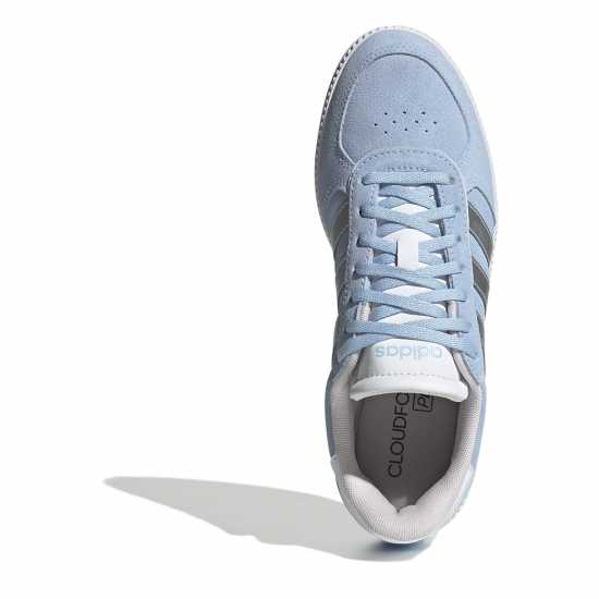 Adidas Breaknet Sleek Suede Trainers Womens Свети синьо Дамски маратонки