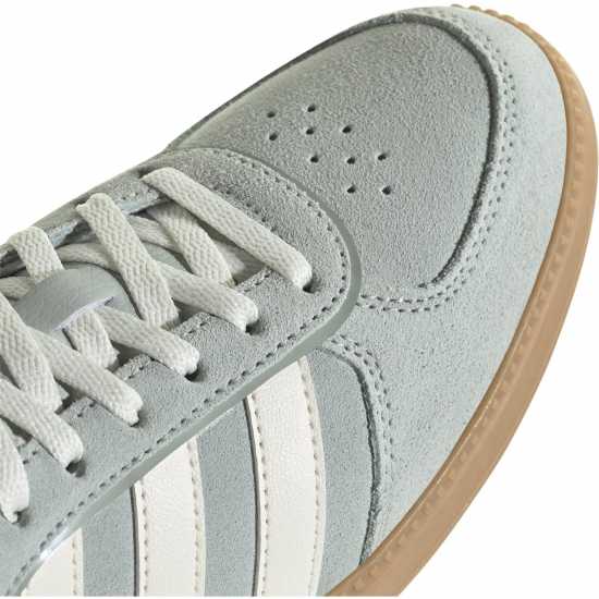 Adidas Мъжки Обувки Breaknet Sleek Suede Womens Shoes Сиво/Бяло/Гума 