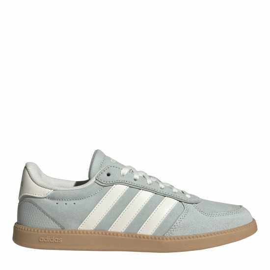Adidas Мъжки Обувки Breaknet Sleek Suede Womens Shoes Grey/White 