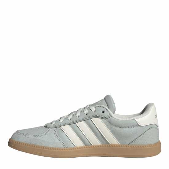 Adidas Мъжки Обувки Breaknet Sleek Suede Womens Shoes Grey/White 