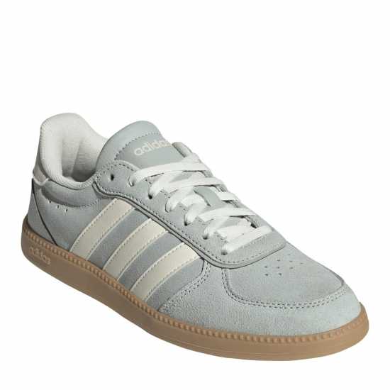 Adidas Мъжки Обувки Breaknet Sleek Suede Womens Shoes Grey/White 