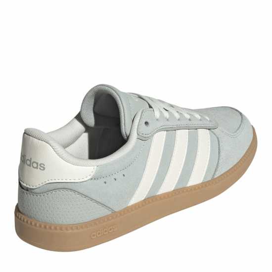 Adidas Мъжки Обувки Breaknet Sleek Suede Womens Shoes Grey/White 