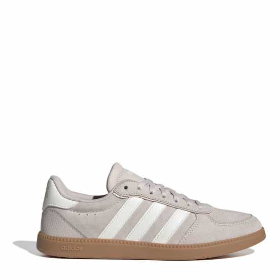 Adidas Мъжки Обувки Breaknet Sleek Suede Womens Shoes Розово/Бяло/Гума 