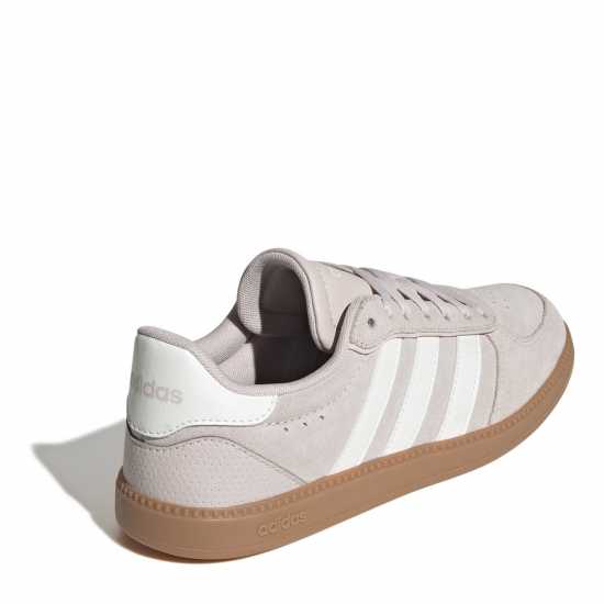 Adidas Мъжки Обувки Breaknet Sleek Suede Womens Shoes Розово/Бяло/Гума 